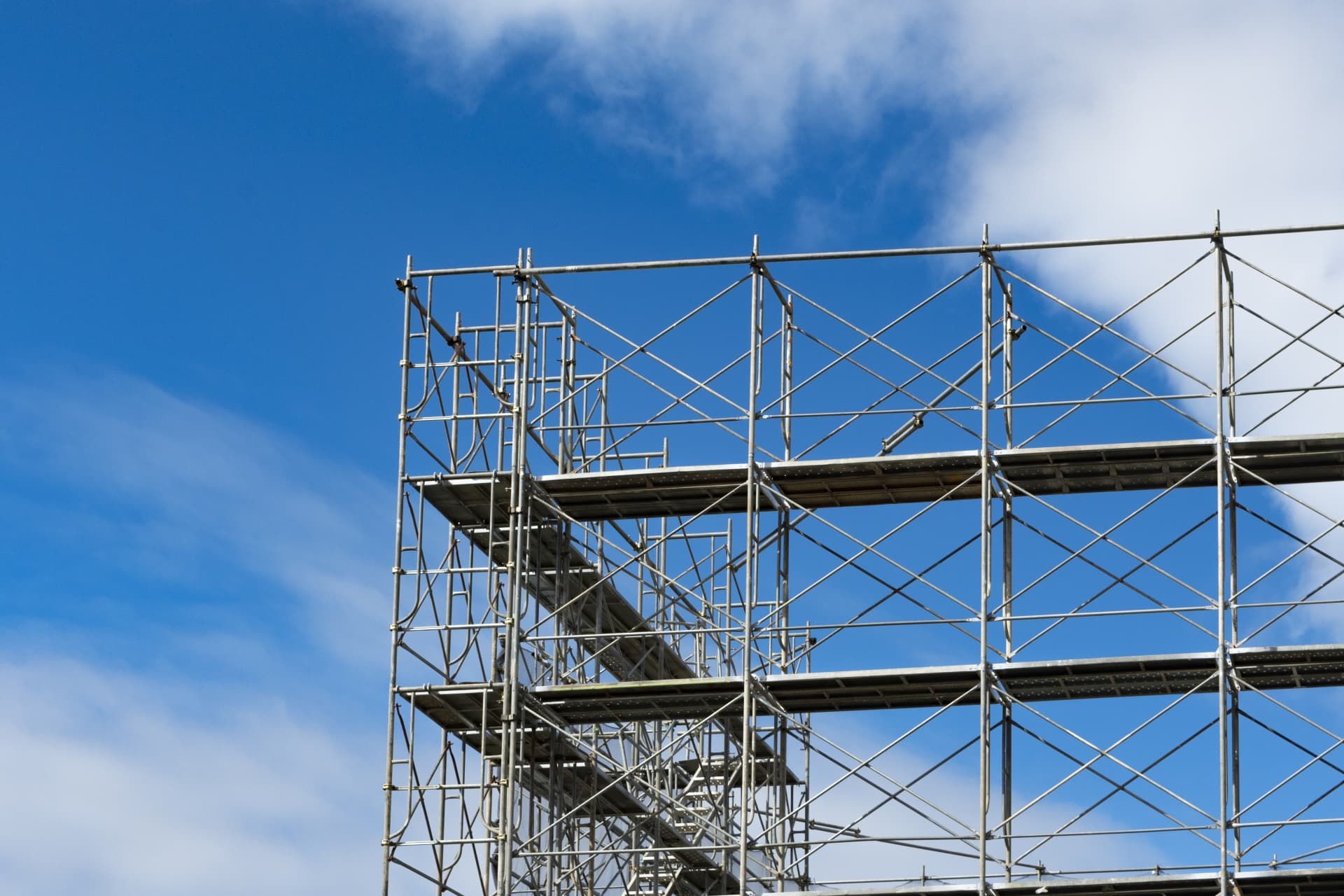 くさび式足場（くさび緊結式足場・ビケ足場）